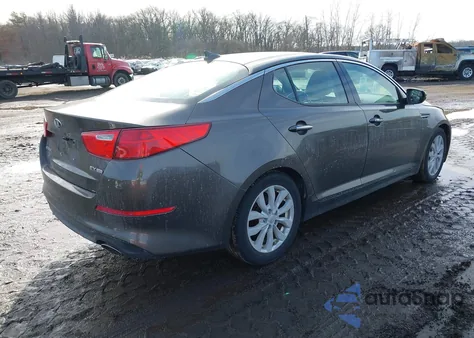 2014 Kia Optima Ex from USA, damaged, VIN 5XXGN4A75EG285612